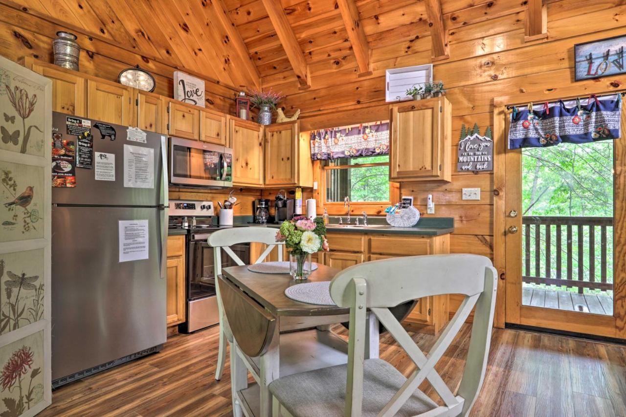 Appartement Romantic Gatlinburg Cabin With Hot Tub And Pool Access Extérieur photo